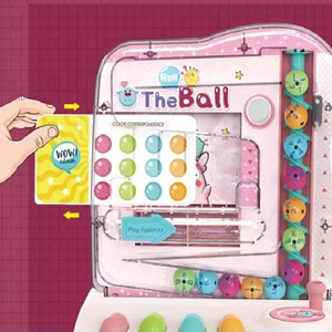 بازی آموزشی رولینگ توپ صورتی Roll the ball -اسباب بازی